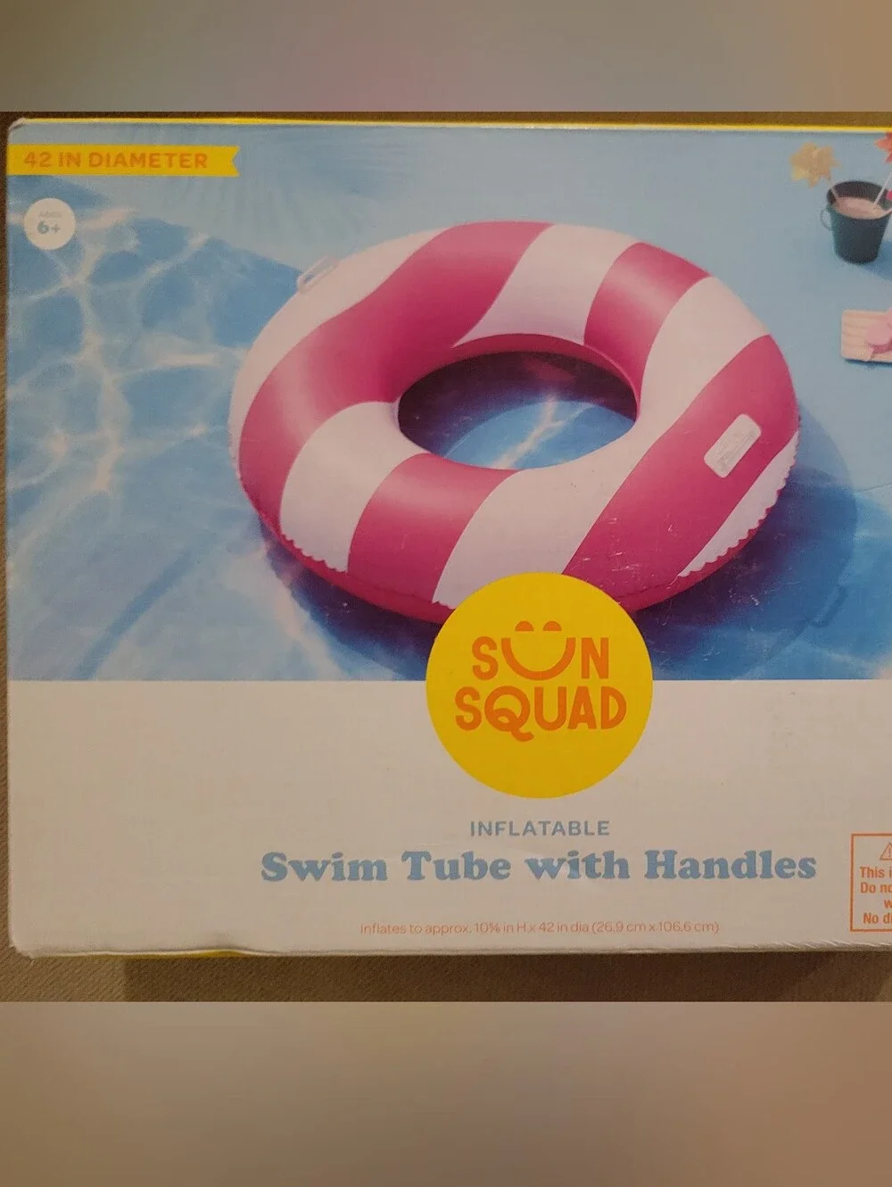swim squad inflatable lounge